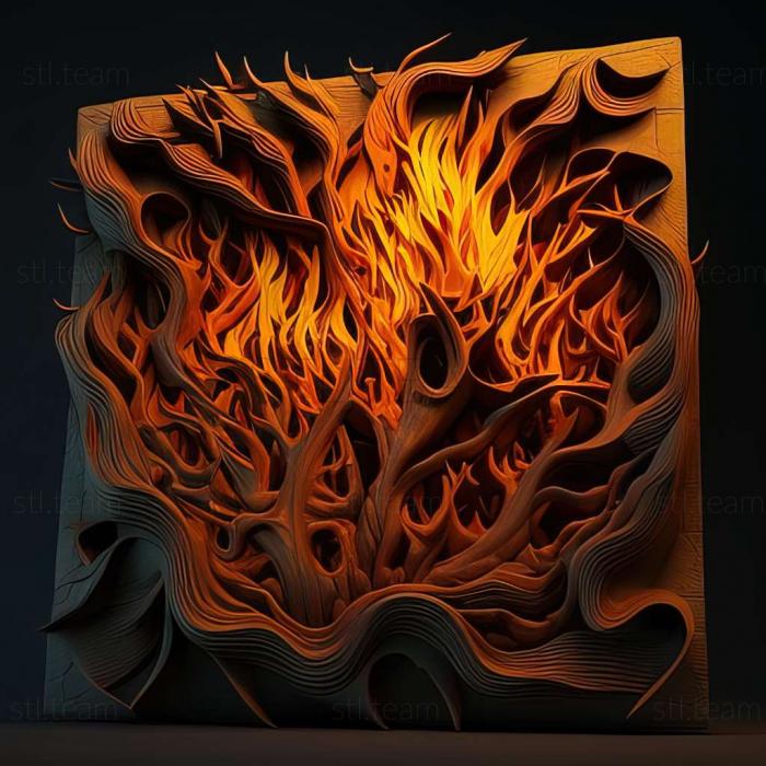 3D model Fire With Fire game (STL)